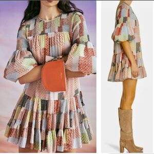 New Cinq à Sept Patchwork Rika Dress